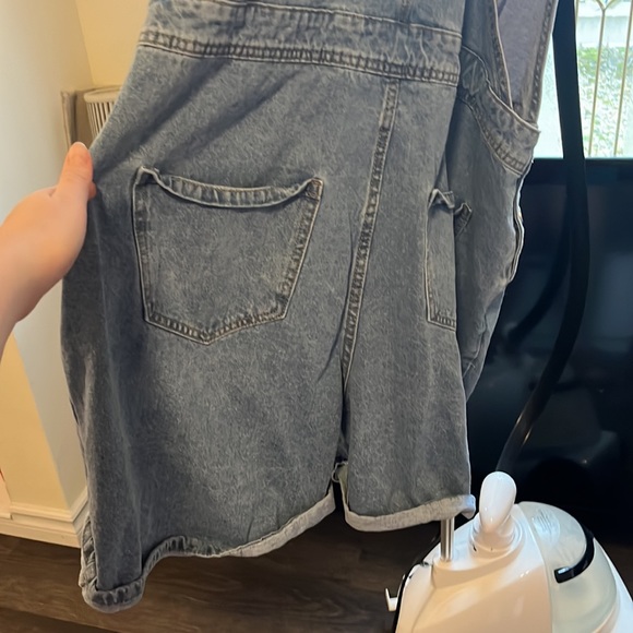 Curvy Shiny By Nature Overalls - Picture 2 of 2